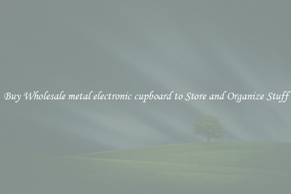 Buy Wholesale metal electronic cupboard to Store and Organize Stuff